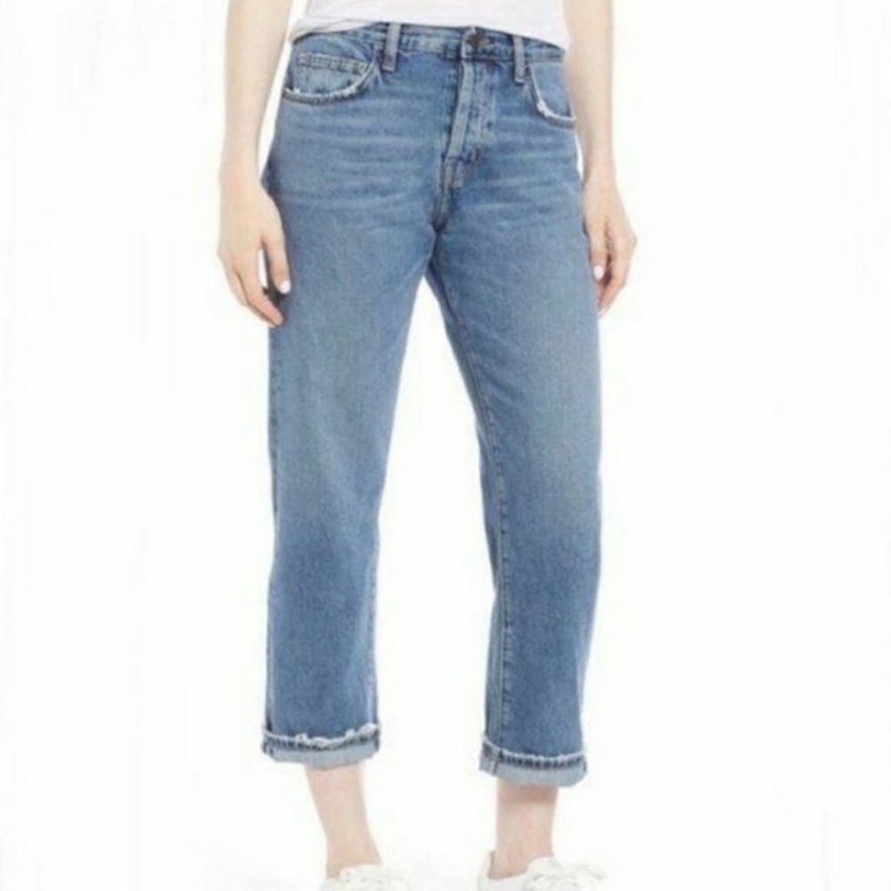 CURRENT/ELLIOT Straight Leg Crop Jeans 29